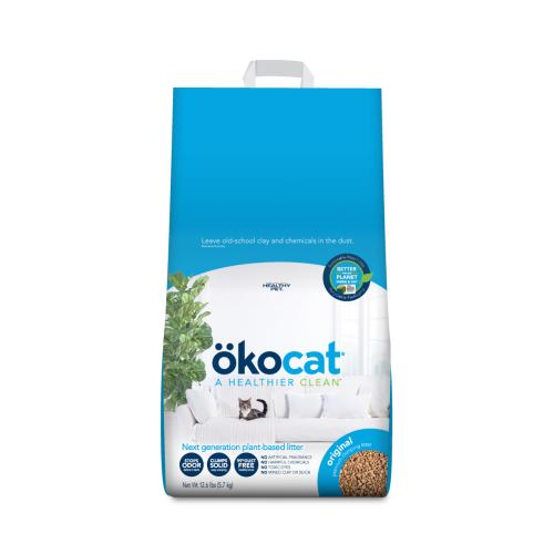 Okocat Cat Litter Original Clumping Wood 12.6#