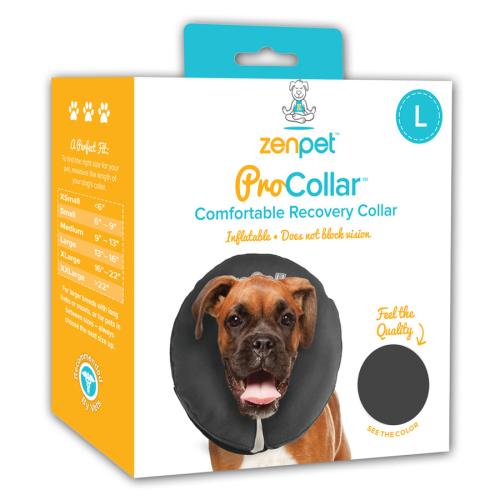 ZenPet Inflatable Recovery Collar Large