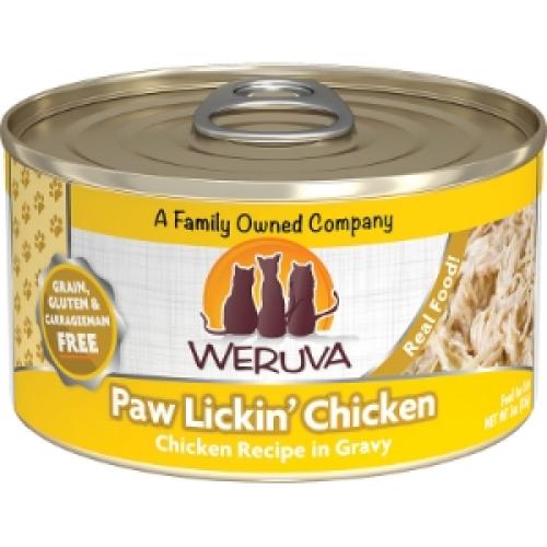 Weruva Wet Cat Can Paw Lickin' Chicken 3oz