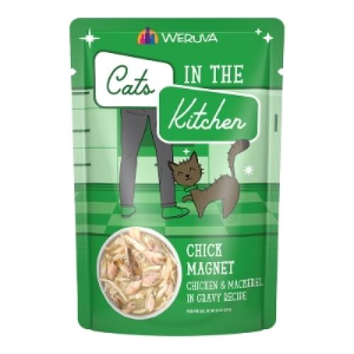 Weruva Wet Cat Pouch Chick Magnet Chicken Mackerel 3oz