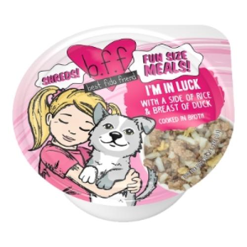 Weruva BFF Wet Dog Cup I'm in Luck Rice & Duck 2.75oz