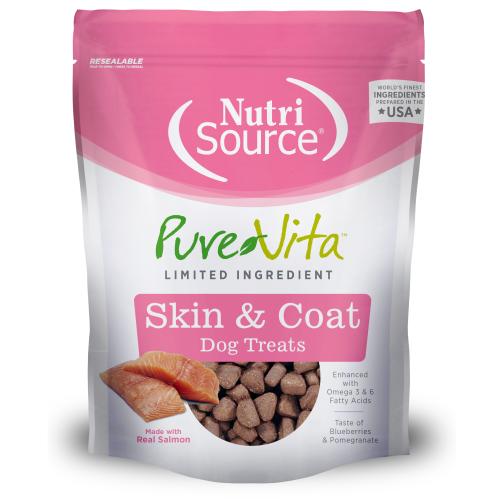 Purevita Dog Treat Skin & Coat Salmon 6oz