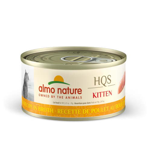 Almo Nature Wet Kitten Can Chicken Broth 2.47oz