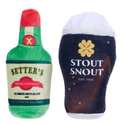 Bark Dog Toy Wee Nip & Sip St. Patrick's Day