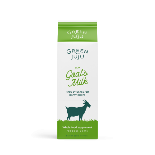Green Juju Frozen Cat Dog Raw Goat's Milk 32oz