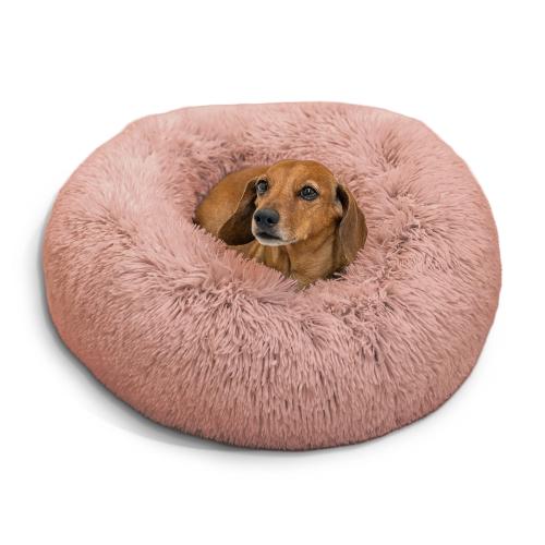 Best Friends Pet Donut Bed Dusty Rose 21x19