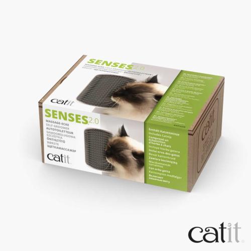 Catit Cat Supply Self Groomer Senses 2.0 Wall Massager