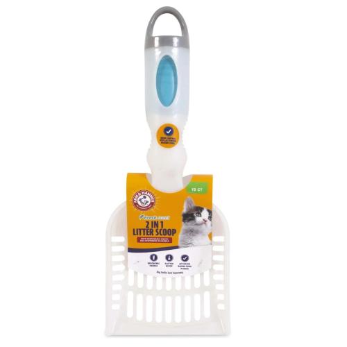 Arm & Hammer Cat Litter Scoop Deluxe 2-In-1 w/ Bags