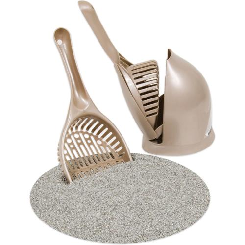 PETMATE CAT SUP LITTER SCOOP N HIDE TITANIUM