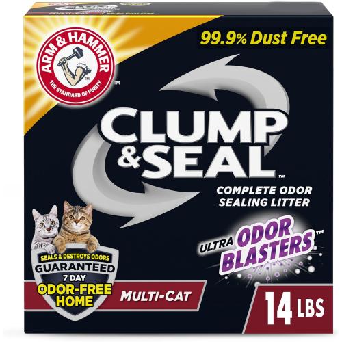 Arm & Hammer Cat Litter Clump & Seal Multi-Cat 14#