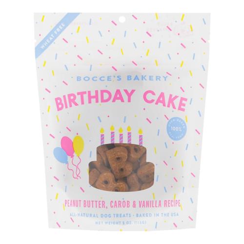 Bocce's Dog Treat Birthday Cake Biscuits 5oz