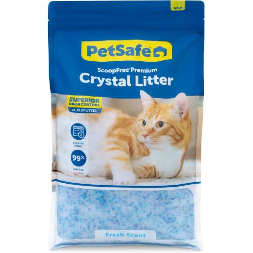 PetSafe Cat Litter ScoopFree Premium Crystals Fresh Scent 8#