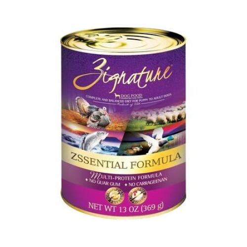 Zignature Wet Dog Can Zssential Formula 13oz