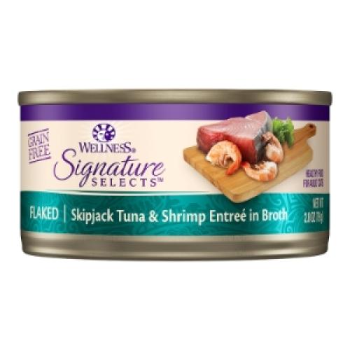 Wellness Core Wet Cat Can Tuna Shrimp Flaked 2.8oz