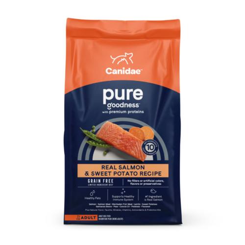 Canidae Dry Dog Grain Free Salmon Sweet Potato 4#