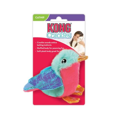 KONG Cat Toy Crackles Tweetz Bird
