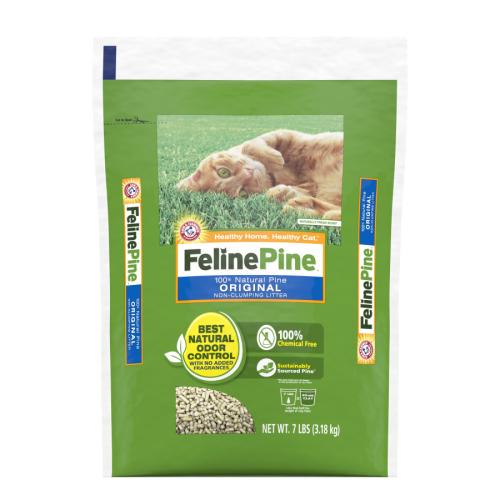Feline Pine Cat Litter Original Non-Clumping 7#