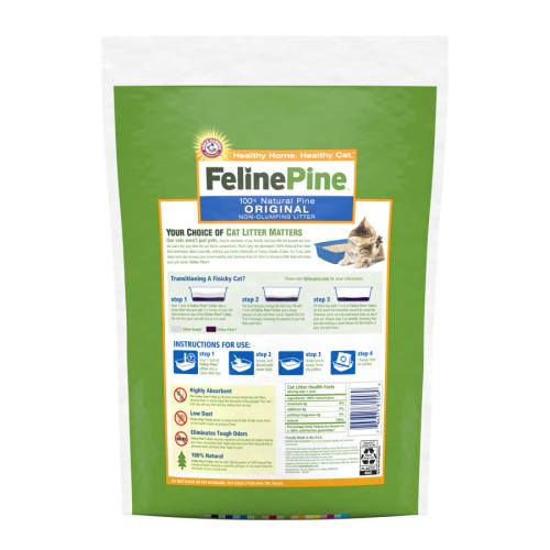 Feline Pine Cat Litter Original Non-Clumping 7#