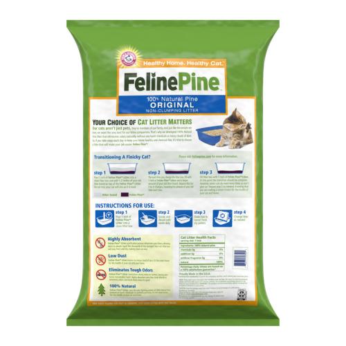 Feline Pine Original Non-Clumping Cat Litter 40#