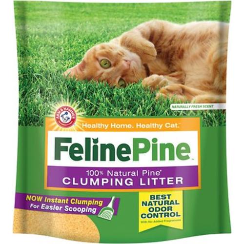 Feline Pine Cat Litter Natural Pine Clumping 14#