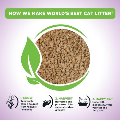 World's Best Cat Litter Multiple Cat Lavender Scented 15#