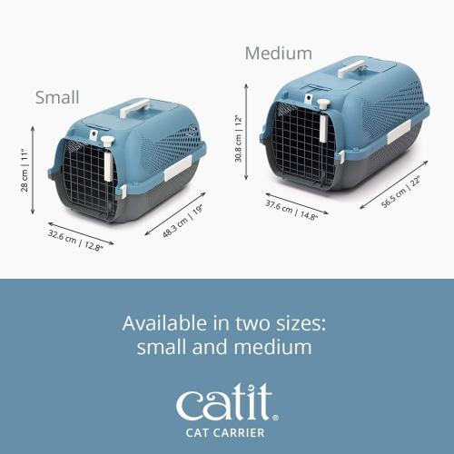 Catit Cat Carrier Voyageur Turquoise Md