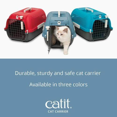 Catit Cat Carrier Voyageur Turquoise Md
