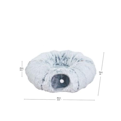 PetPals Cat Toy Khione 2-in-1 Tunnel & Bed
