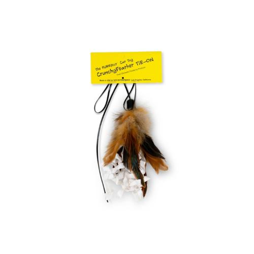 Vee Cat Toy Crunchy Feather Tie On
