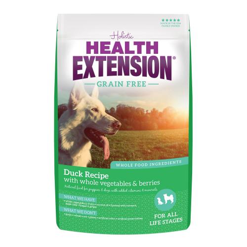 Health Extension Dry Dog Grain Free Duck 23.5#
