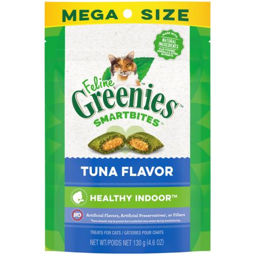 Greenies Cat Treat Healthy Indoor and Hairball Tuna 4.6oz