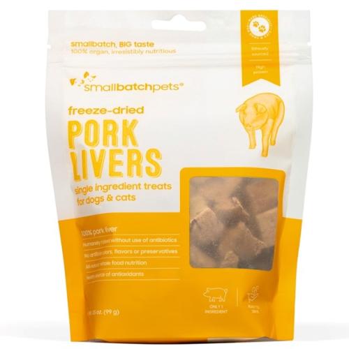 Smallbatch Freeze-Dried Dog Treat Pork Liver 4oz