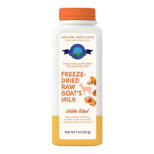 Shepherd Boy Farms Dog/Cat Dehydrated Goat Milk Golden Blend 16oz