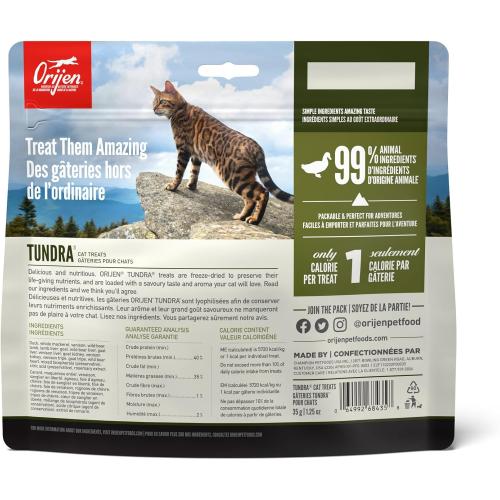 Orijen Cat Freeze-Dried Treat Tundra 1.25oz