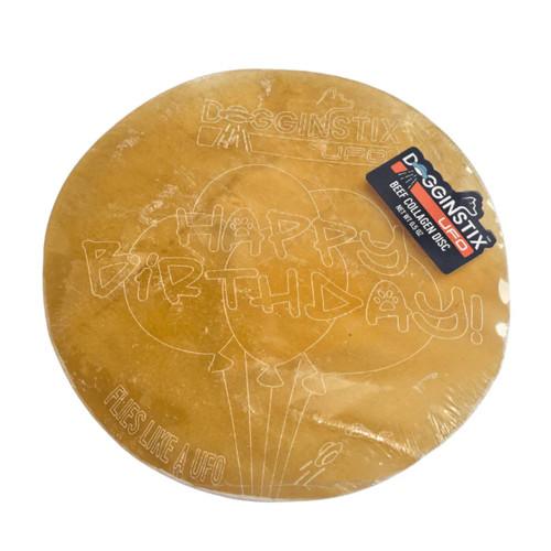 Dogginstix Dog Treat Beef Collagen Disc 0.5oz