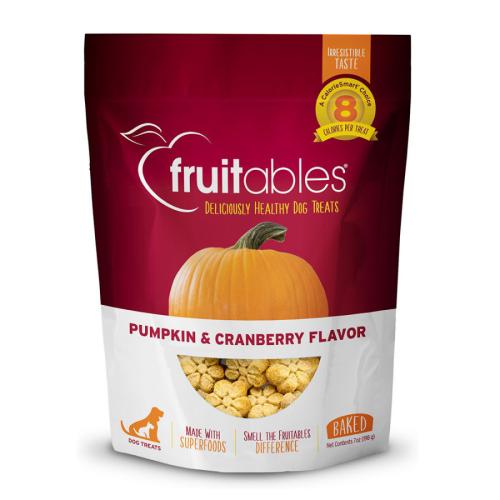 Fruitables Dog Treat Pumpkin & Cranberry 7oz