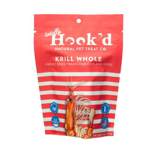 Hook'd Dog Treat Freeze-Dried Krill 1oz