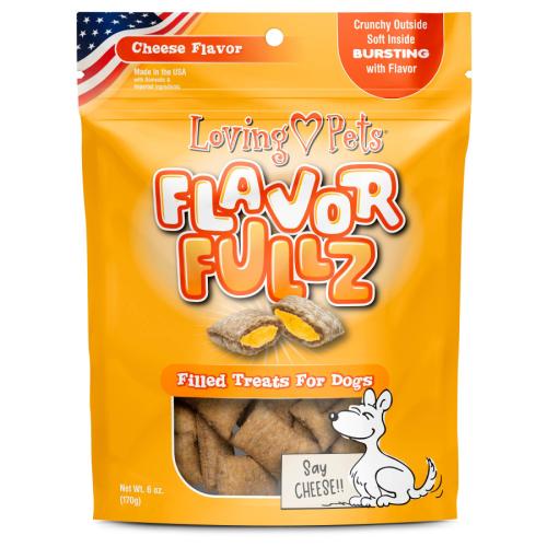 Loving Pets Dog Treat Flavorfullz Cheese Filled 6oz