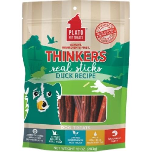 Plato Dog Treat Duck Thinkers 10oz