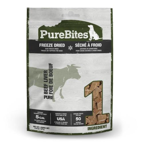 PureBites Dog Treat Freeze-Dried Beef Liver 2oz