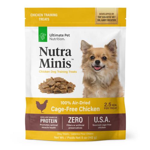 Ultimate Pet Nutrition Dog Treat Nutra Minis Chicken 5oz