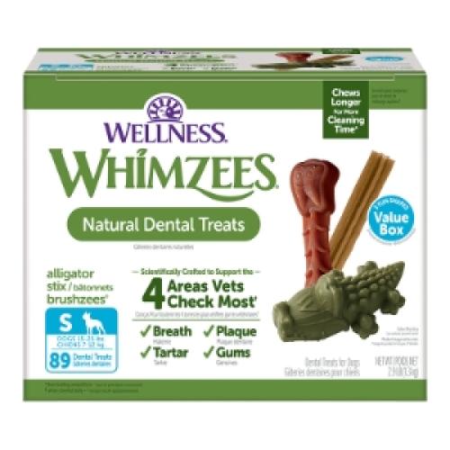 Whimzees Dog Treat Dental Value Box Small 41.1oz 89ct