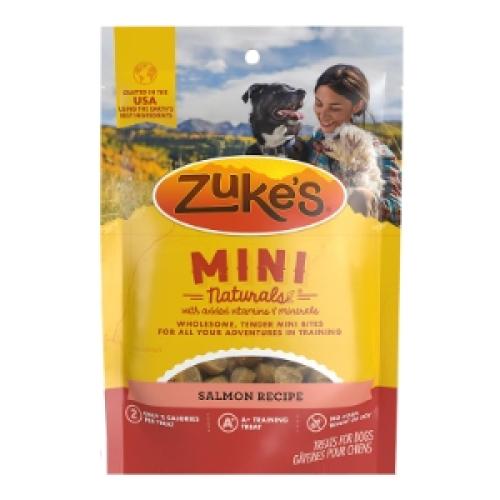 Zuke's Dog Treat Mini Naturals Salmon 6oz