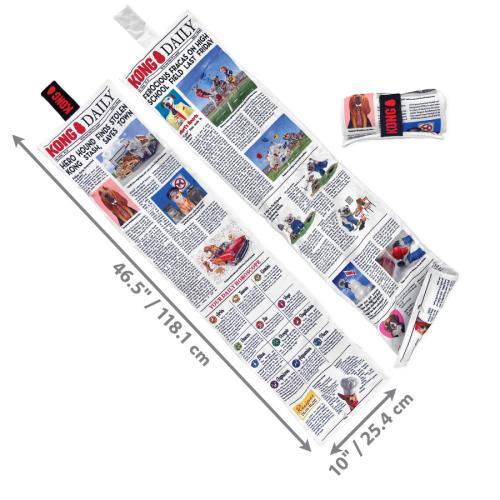 KONG Dog Toy Daily Newspaper XLarge