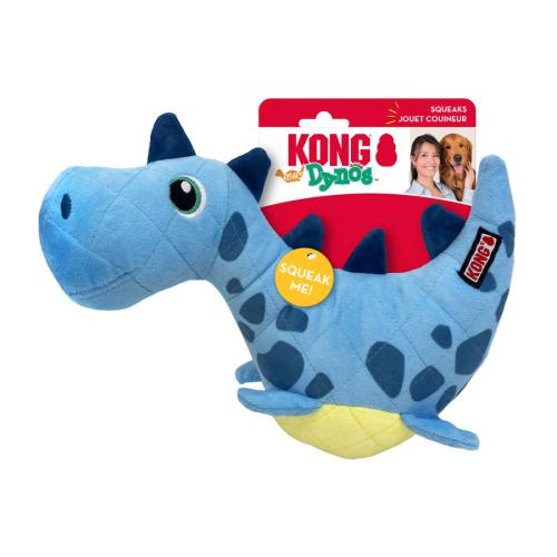 KONG Dog Toy Dynos Roars Blue Medium/Large