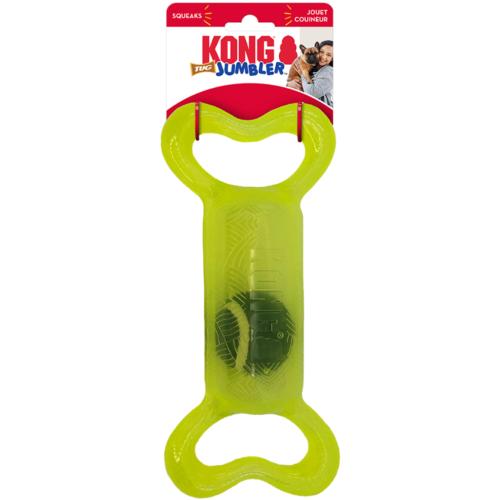 KONG Dog Toy Jumbler Tug Assorted  Small/Medium