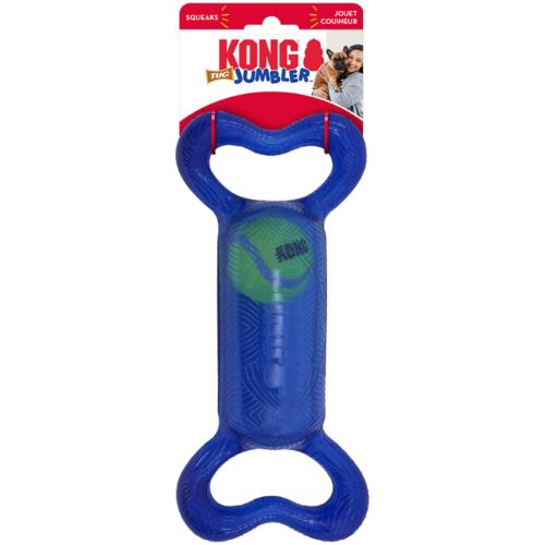 KONG Dog Toy Jumbler Tug Assorted  Small/Medium