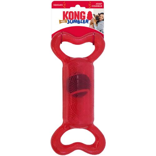 KONG Dog Toy Jumbler Tug Assorted  Small/Medium