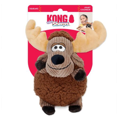 KONG Dog Toy Sherps Floofs Moose Medium