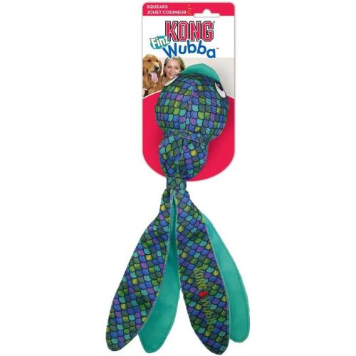 KONG Dog Toy Wubba Finz Blue Small